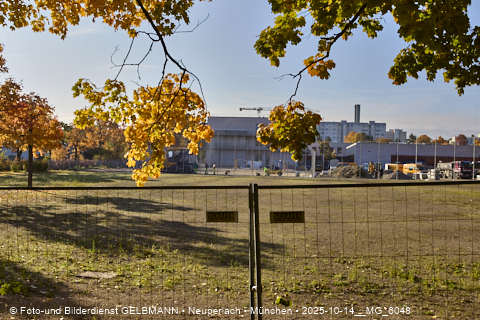 14.10.2025 - Baustelle zur Grundschule am Karl-Marx-Ring in Neuperlach