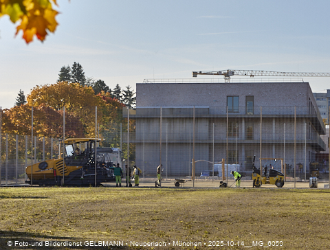 14.10.2025 - Baustelle zur Grundschule am Karl-Marx-Ring in Neuperlach