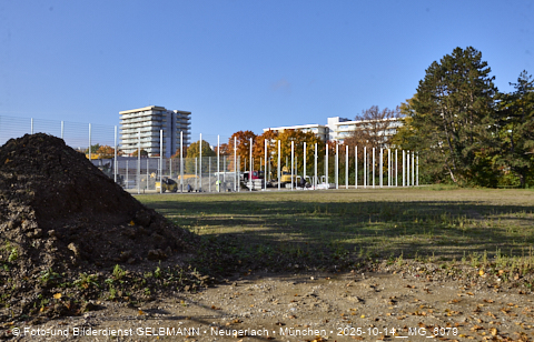 14.10.2025 - Baustelle zur Grundschule am Karl-Marx-Ring in Neuperlach