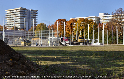 14.10.2025 - Baustelle zur Grundschule am Karl-Marx-Ring in Neuperlach