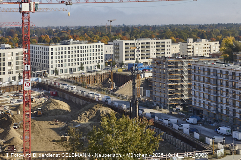 15.10.2025 - Baustelle auf dem Alexisquartier -BayernHeim und DEMOS