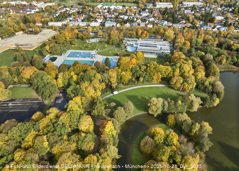 21.10.2025 - Geothermiebohrung am Ostpark und Michaelibad im Herbst 2025