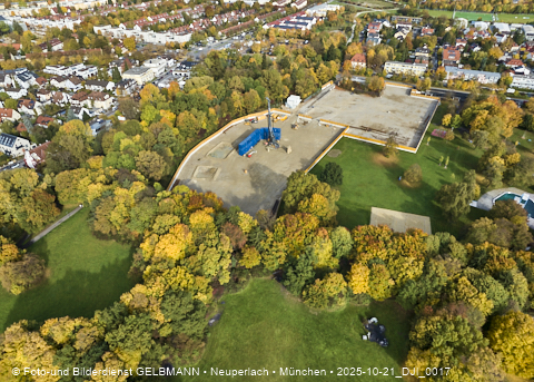 21.10.2025 - Geothermiebohrung am Ostpark und Michaelibad im Herbst 2025