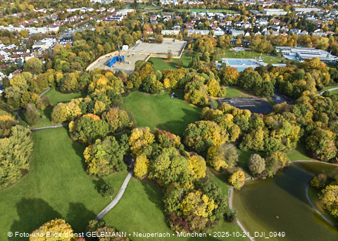 21.10.2025 - Geothermiebohrung am Ostpark und Michaelibad im Herbst 2025