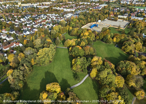 21.10.2025 - Geothermiebohrung am Ostpark und Michaelibad im Herbst 2025