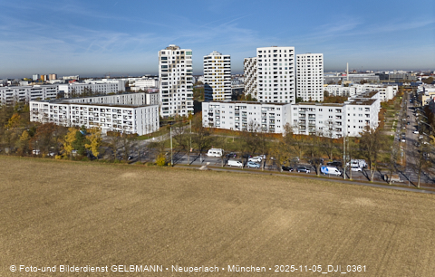 05.11.2025 - Siemenswerke in Obersendling mit Neubau einer Hochhaussiedlung