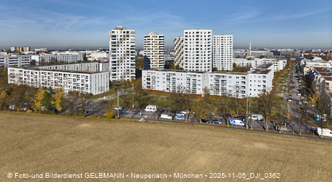 05.11.2025 - Siemenswerke in Obersendling mit Neubau einer Hochhaussiedlung