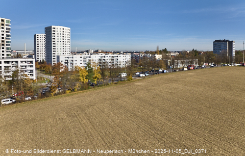 05.11.2025 - Siemenswerke in Obersendling mit Neubau einer Hochhaussiedlung