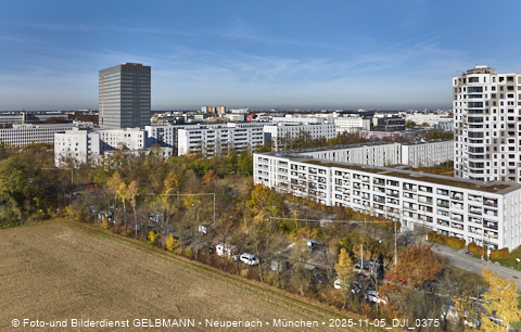 05.11.2025 - Siemenswerke in Obersendling mit Neubau einer Hochhaussiedlung