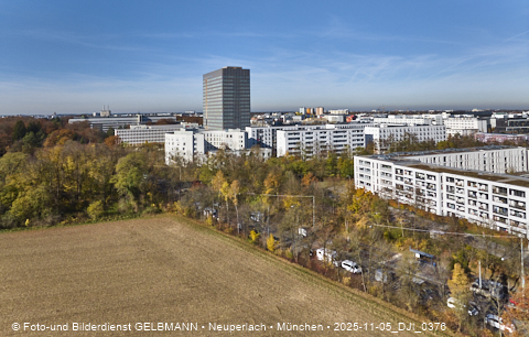05.11.2025 - Siemenswerke in Obersendling mit Neubau einer Hochhaussiedlung