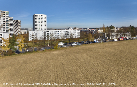 05.11.2025 - Siemenswerke in Obersendling mit Neubau einer Hochhaussiedlung