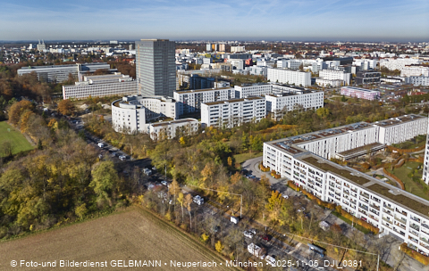 05.11.2025 - Siemenswerke in Obersendling mit Neubau einer Hochhaussiedlung