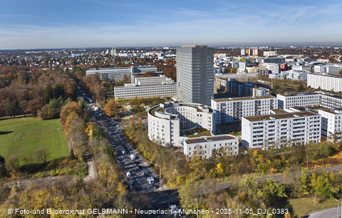 05.11.2025 - Siemenswerke in Obersendling mit Neubau einer Hochhaussiedlung