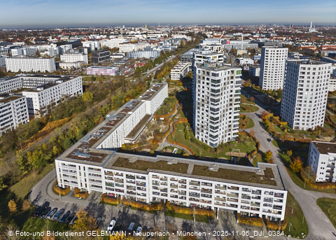 05.11.2025 - Siemenswerke in Obersendling mit Neubau einer Hochhaussiedlung