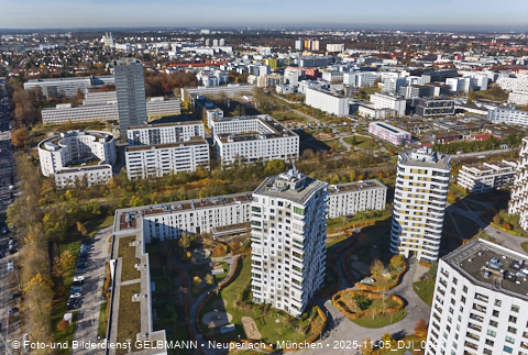 05.11.2025 - Siemenswerke in Obersendling mit Neubau einer Hochhaussiedlung