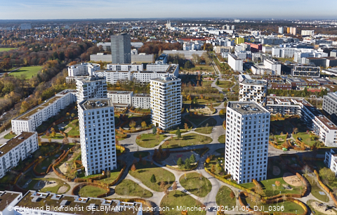 05.11.2025 - Siemenswerke in Obersendling mit Neubau einer Hochhaussiedlung