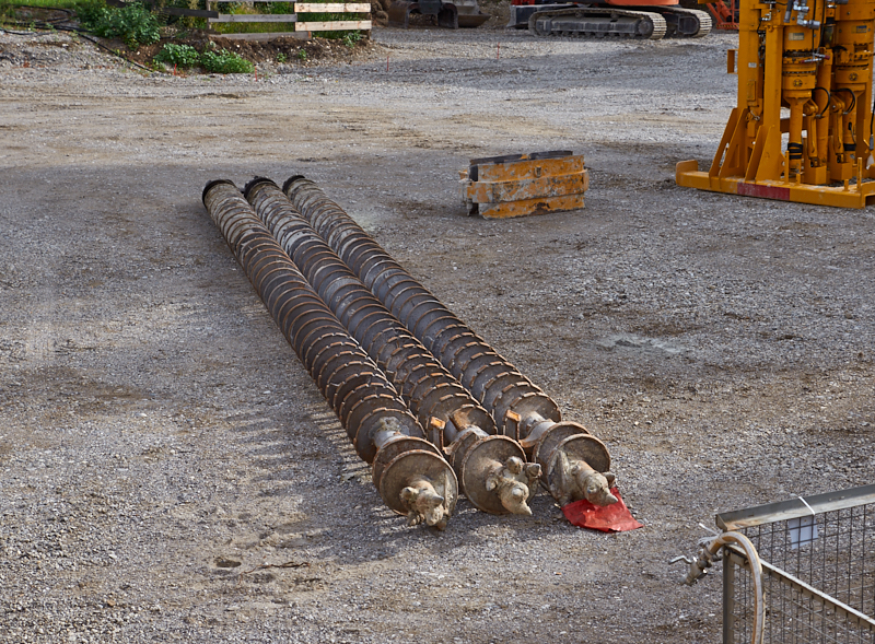 14.08.2019 - Die Aufstockungsarbeiten am OMGR beginnen