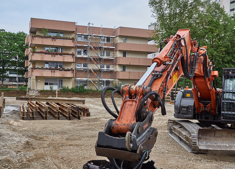 23.08.2019 - Bohrungen am Oskar-Maria-Graf-Ring