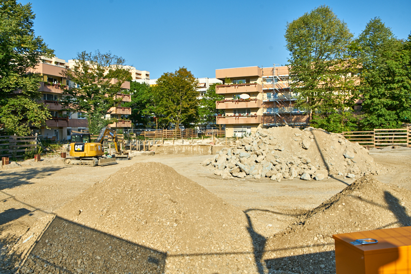 11.09.2019 - Neuperlach-Online.de/oskar-maria-graf-ring - Aufstockung in Neuperlach