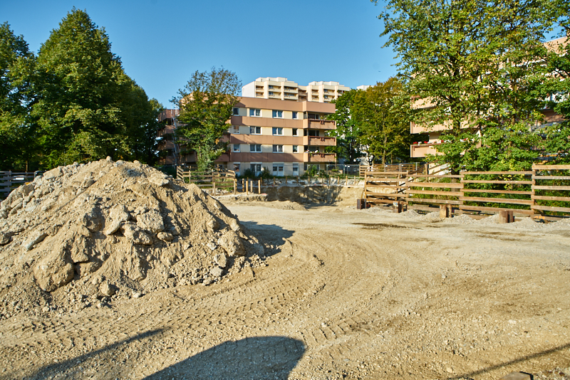 11.09.2019 - Neuperlach-Online.de/oskar-maria-graf-ring - Aufstockung in Neuperlach