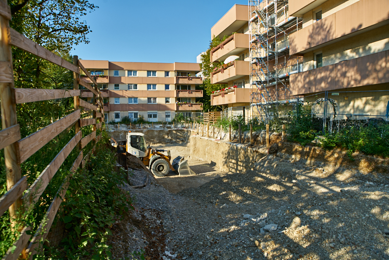 11.09.2019 - Neuperlach-Online.de/oskar-maria-graf-ring - Aufstockung in Neuperlach