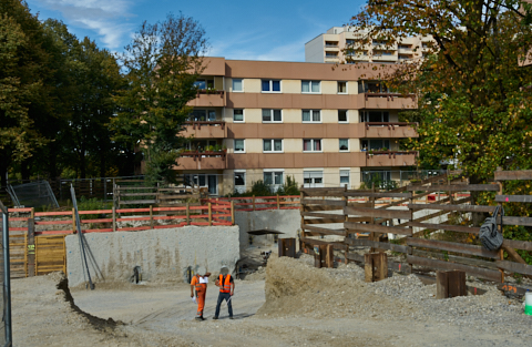 04.10.2019 - Aufstockung in Neuperlach