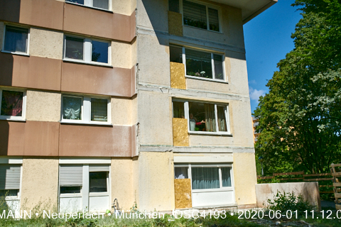 01.06.2020 - Aufstockungsbaustelle Oskar-Maria-Graf-Ring in Neuperlach