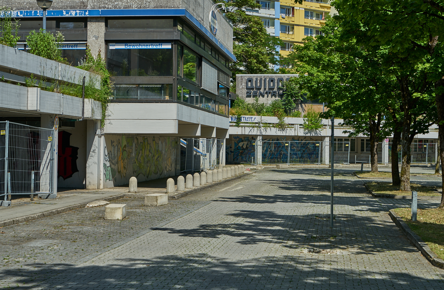 19.06.2019 - Abrissbaustelle Quiddezentrum in Neuperlach