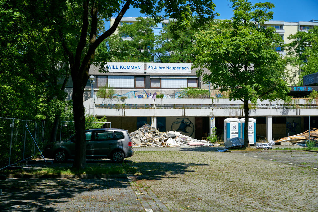 06.07.2021 - Entkernung im Quiddezentrum in Neuperlach