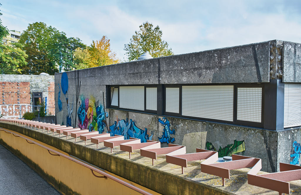 28.09.2021 - Abrissbegin des Quiddezentrums in Neuperlach