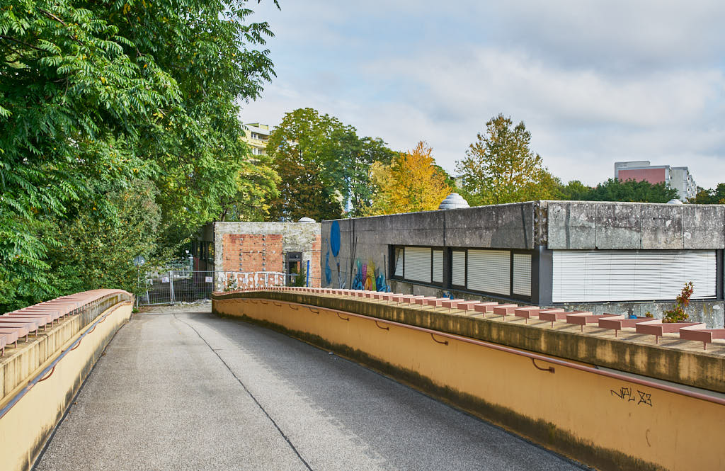 28.09.2021 - Abrissbegin des Quiddezentrums in Neuperlach