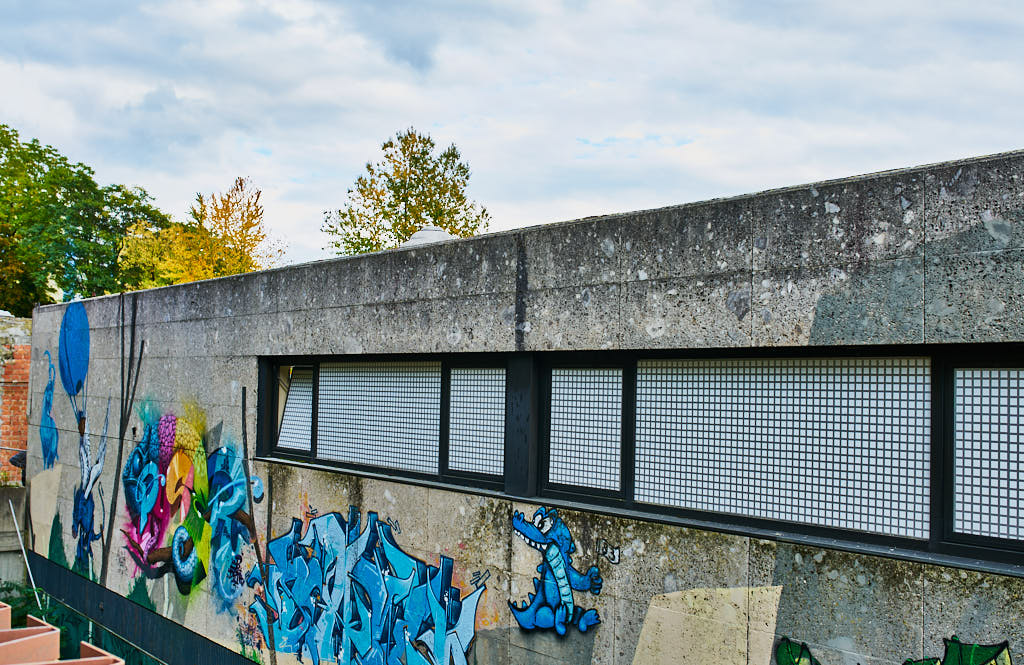 29.09.2021 - Abrissbegin des Quiddezentrums in Neuperlach