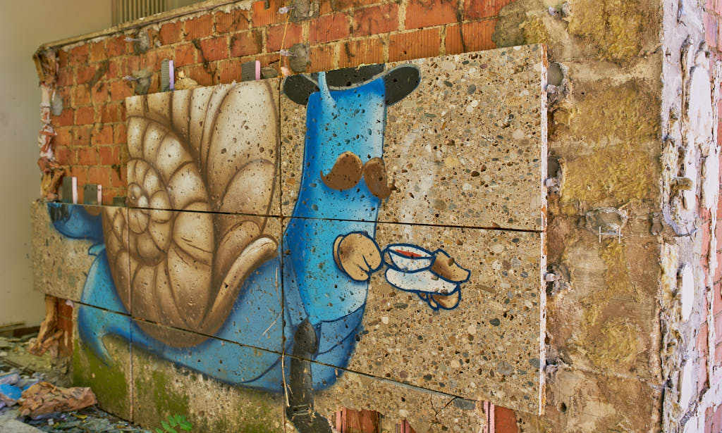 01.10.2021 - Abrissbegin des Quiddezentrums in Neuperlach