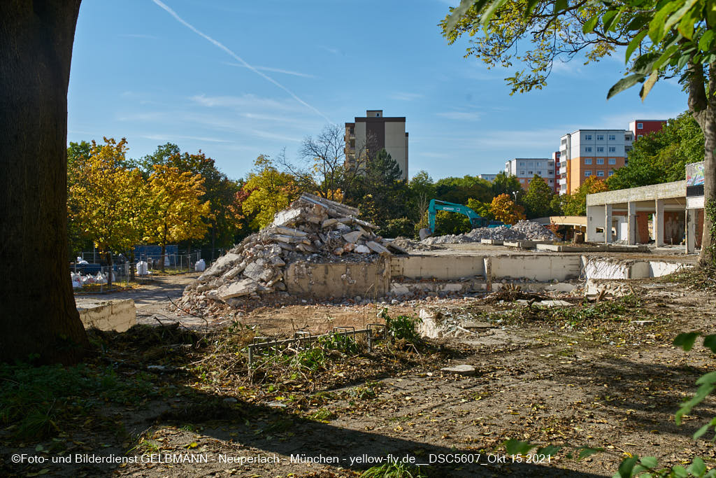 15.10.2021 - Abriss-Baustelle Quiddezentrum