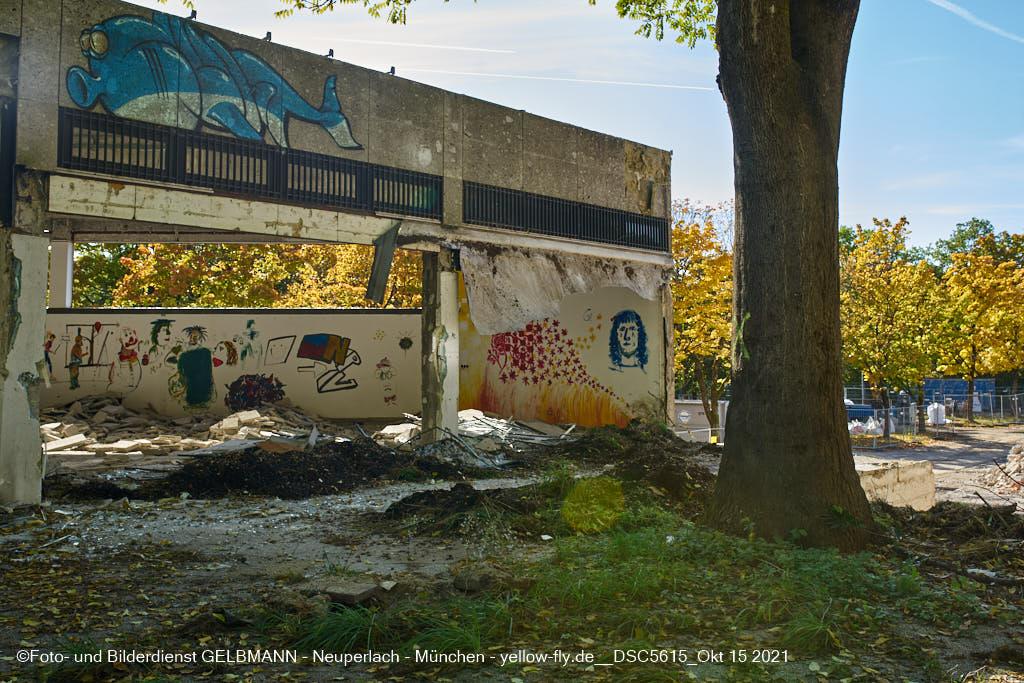 15.10.2021 - Abriss-Baustelle Quiddezentrum