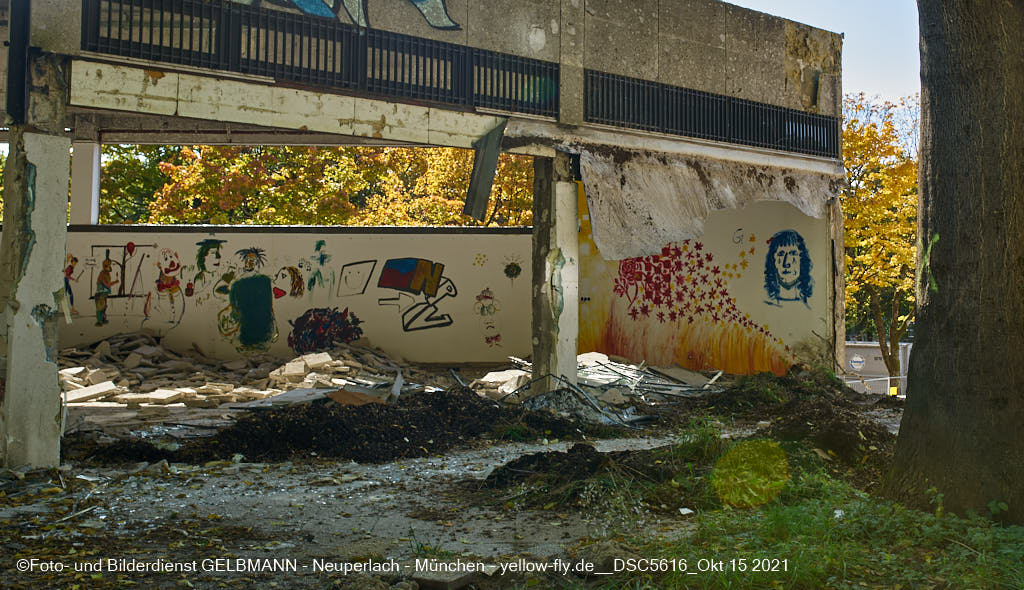 15.10.2021 - Abriss-Baustelle Quiddezentrum