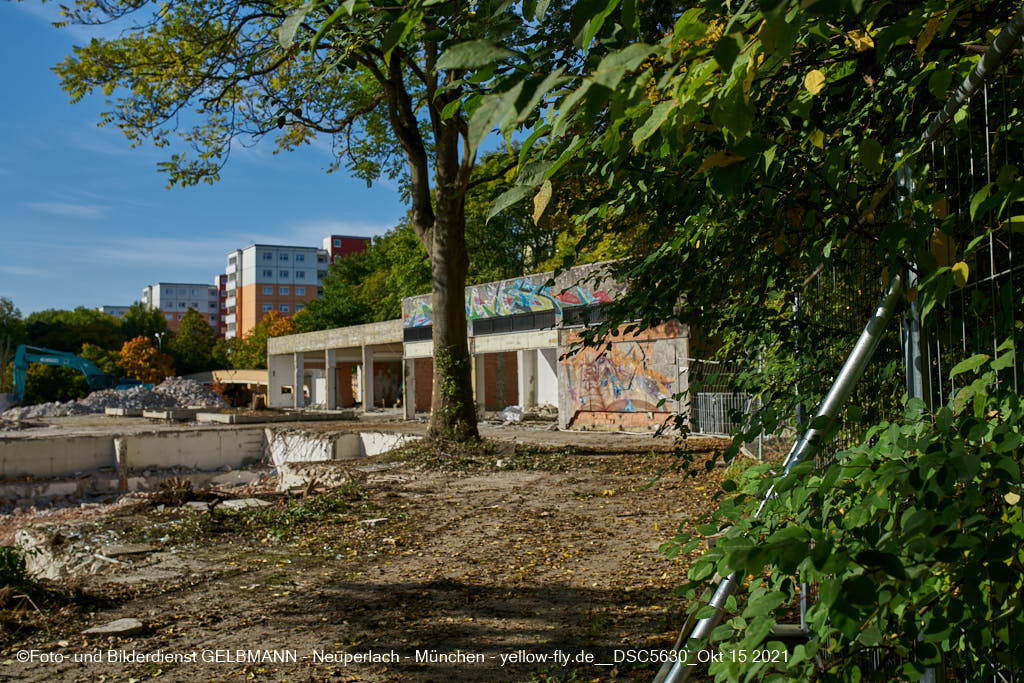 15.10.2021 - Abriss-Baustelle Quiddezentrum