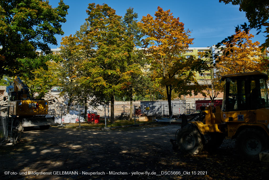 15.10.2021 - Abriss-Baustelle Quiddezentrum