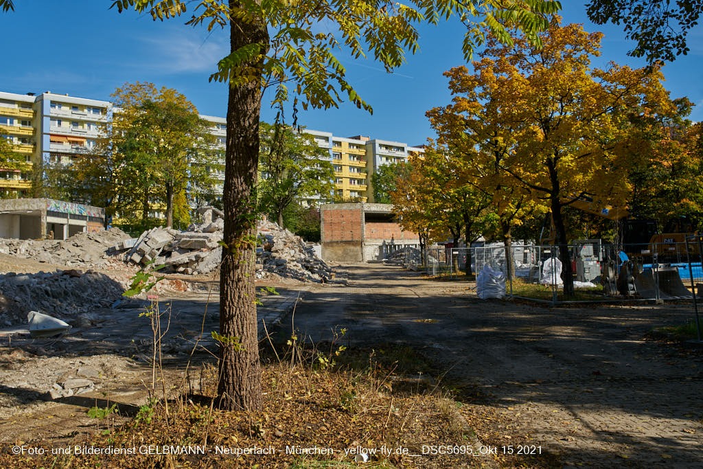 15.10.2021 - Abriss-Baustelle Quiddezentrum