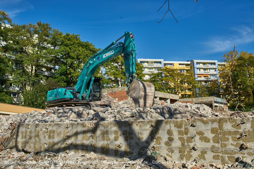 15.10.2021 - Abriss-Baustelle Quiddezentrum