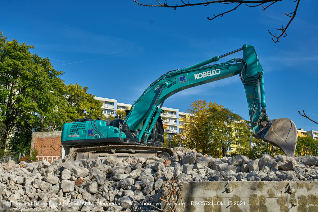 15.10.2021 - Abriss-Baustelle Quiddezentrum