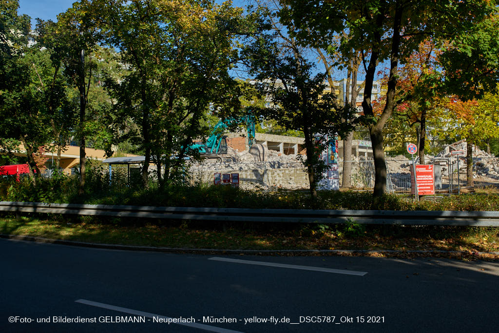 15.10.2021 - Abriss-Baustelle Quiddezentrum