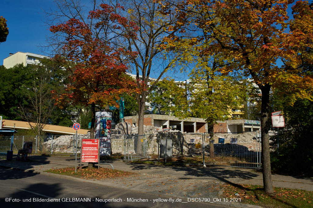 15.10.2021 - Abriss-Baustelle Quiddezentrum