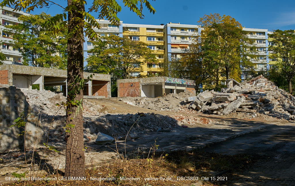 15.10.2021 - Abriss-Baustelle Quiddezentrum