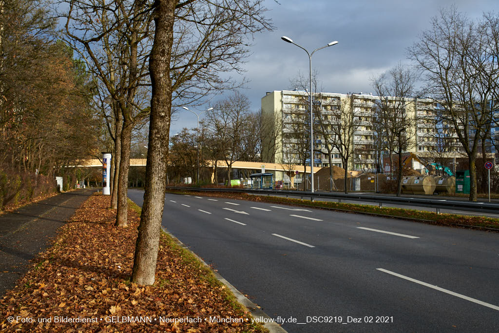 02.12.2021 - Abriss des Quiddezentrums in Neuperlach