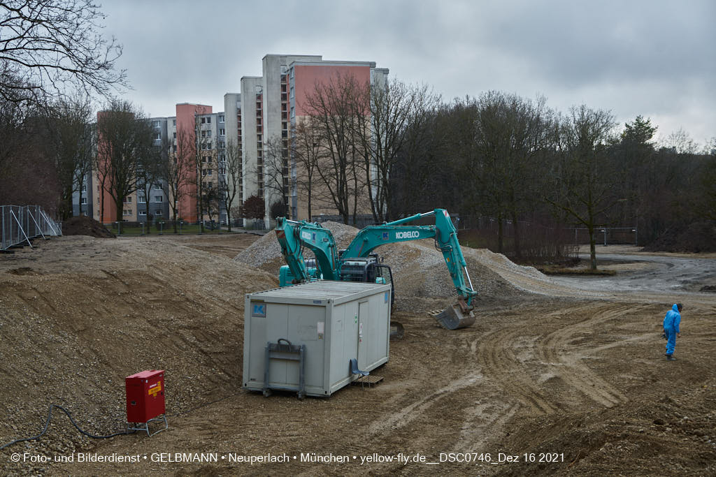 16.12.2021 - Abrissbaustelle Quiddezentrum