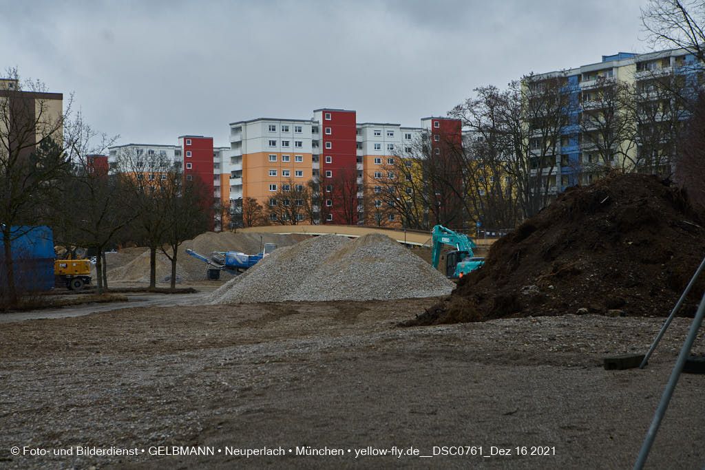 16.12.2021 - Abrissbaustelle Quiddezentrum